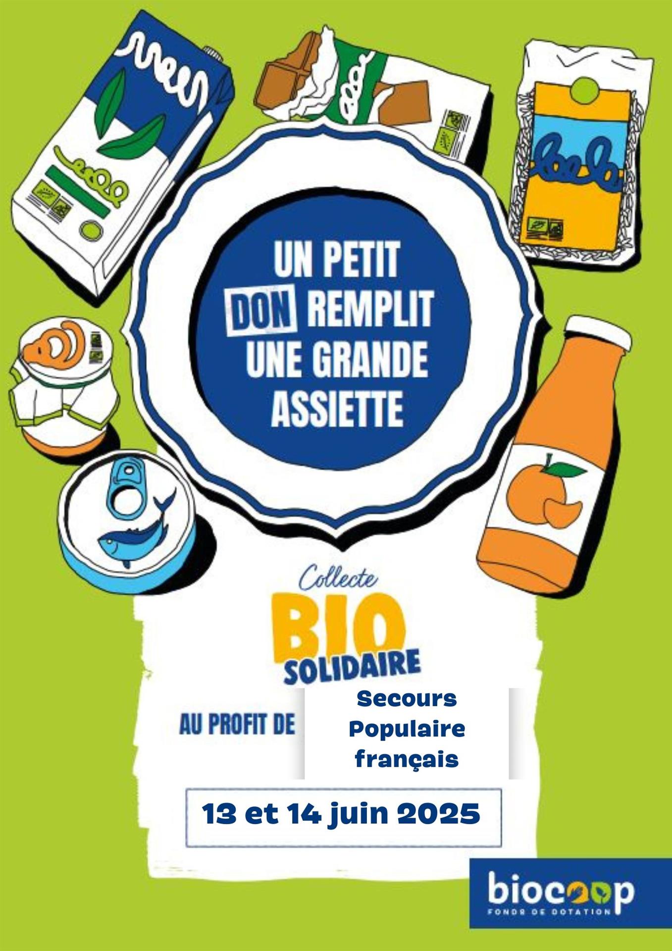 Collecte Bio solidaire